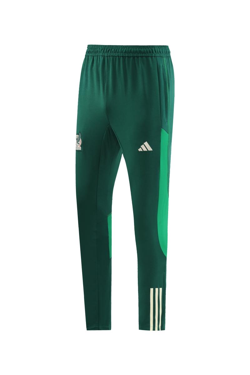 2022 Mexico White/Green Full Zipper Tracksuit