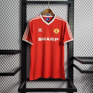 Retro 83/84 Manchester United Home Jersey