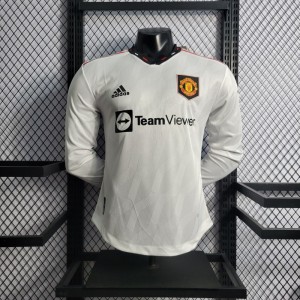 Player Version 22/23  Long Sleeves Manchester United Away Jersey