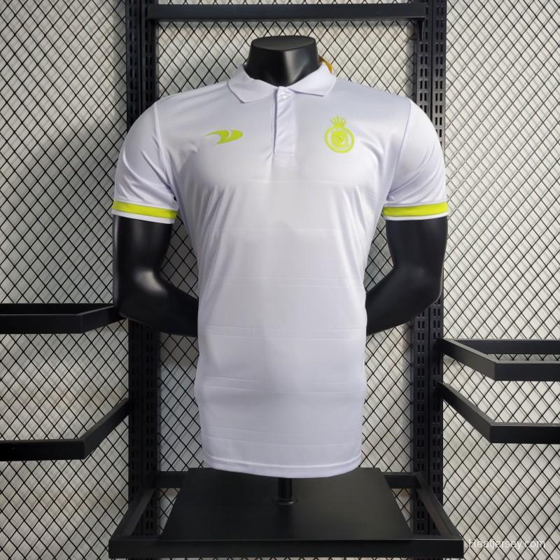 23-24 Al Nassr White POLO Jersey