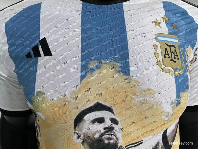 Player Version 2023 Argentina Messi Special Jersey