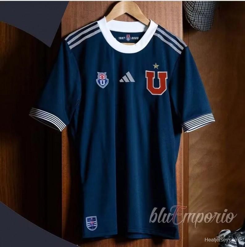 23/24 Club Universidad De Chile Special Navy Jersey