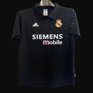 Retro 02/03 Real Madrid Black Century Jersey