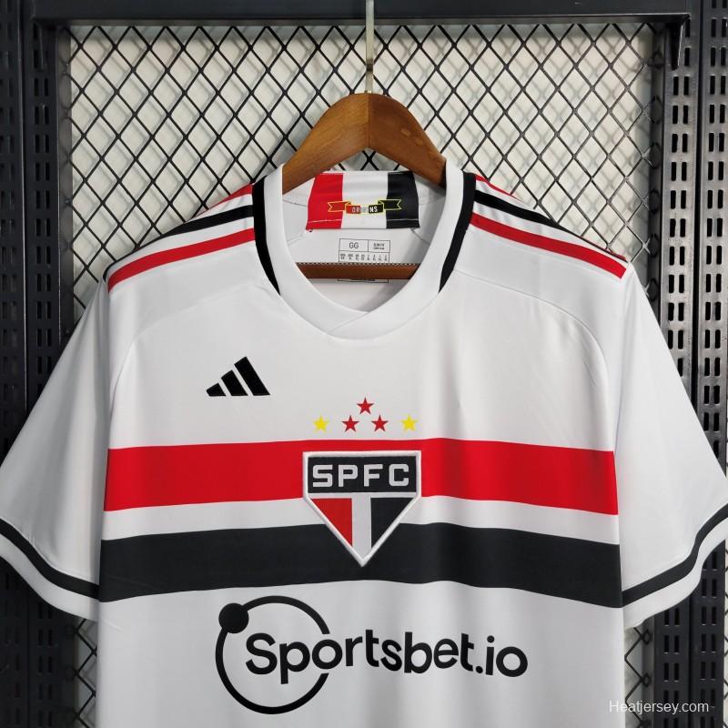 23-24 Sao Paulo Home Jersey