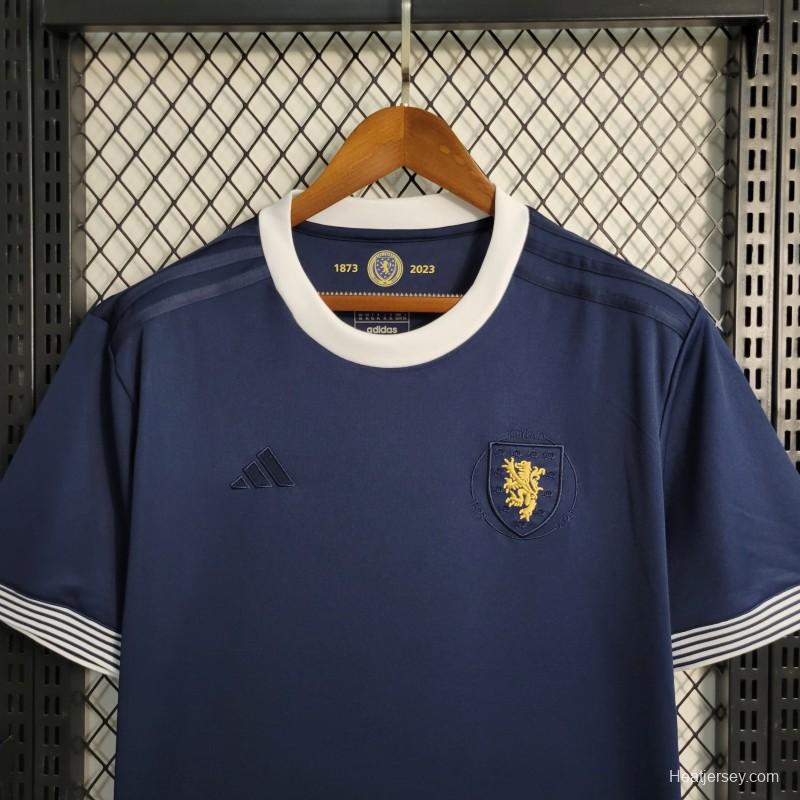 23-24 Scotland 150th Anniversary Navy Jersey