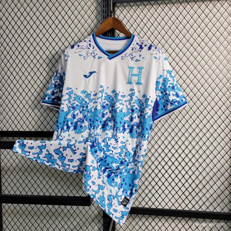 2023 Honduras Away White Jersey