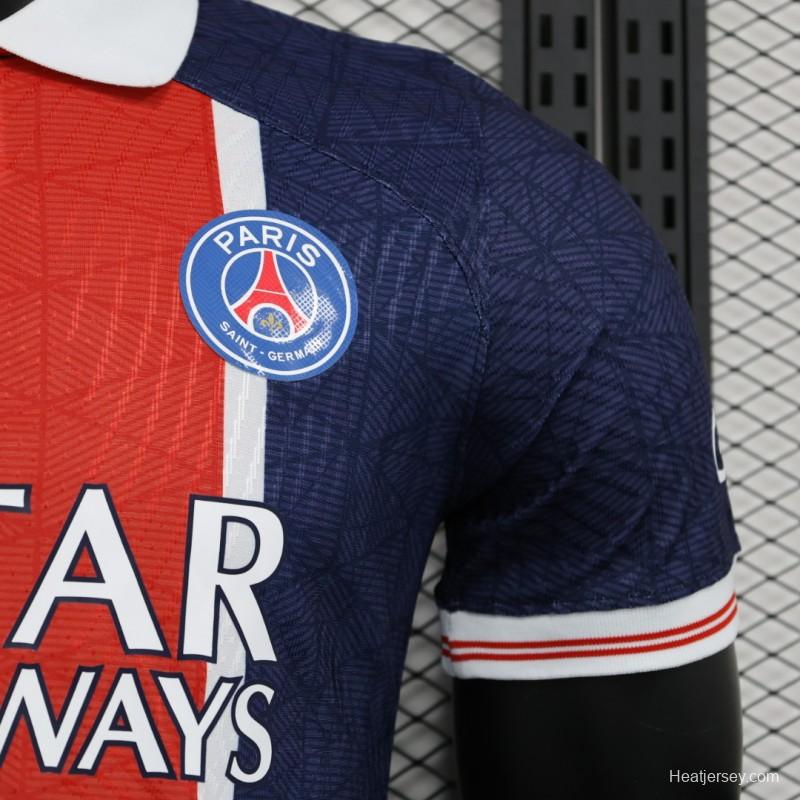 Player Version 23/24 PSG Home Classical Special Jersey