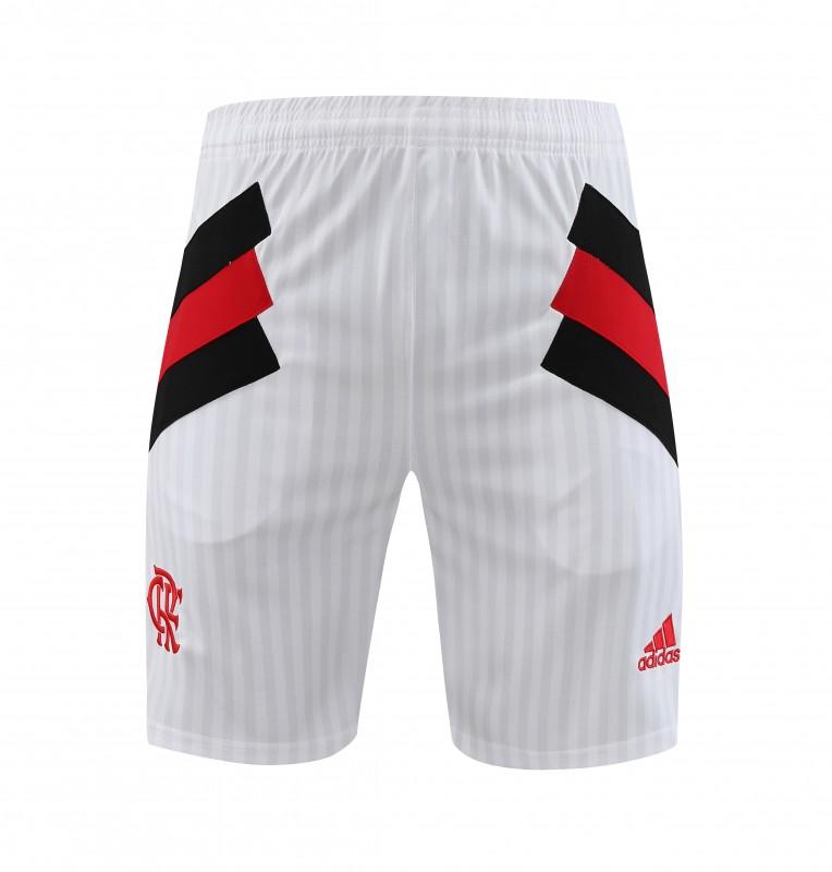 23-24 Flamengo White Remake Icon White Vest Jersey+Shorts