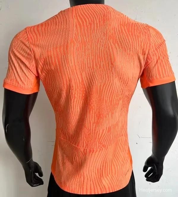 Player Version 2023 Netherlands Home Jersey