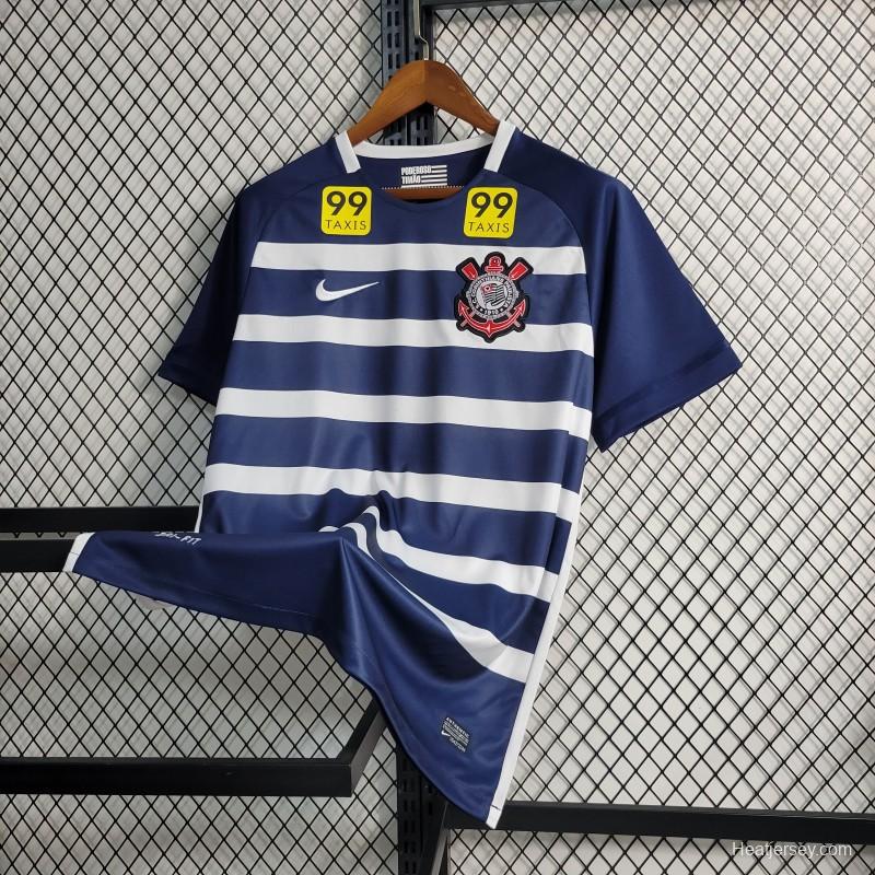 Retro 14-15 Corinthians Third Navy Jersey