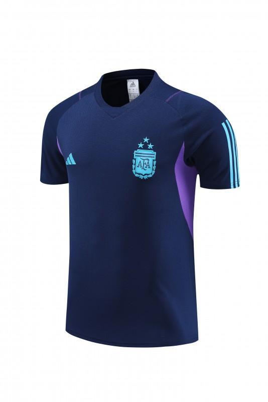 2023 Argentina Navy Short Sleeve+Shorts