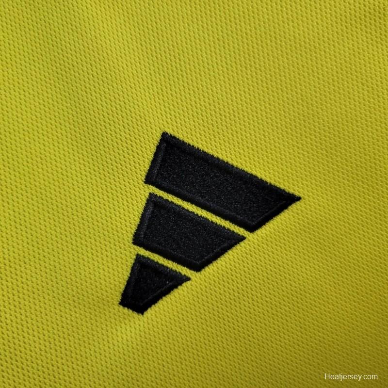 24/25 Flamengo Yellow Polo Jersey