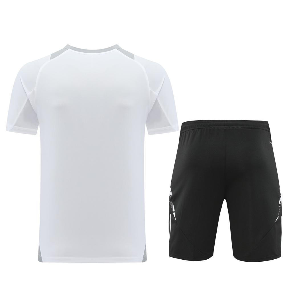 24/25 Adidas White Short Sleeve Jersey+Shorts