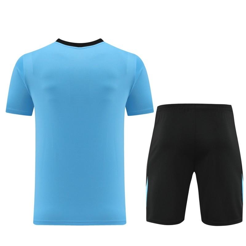 24/25 Nike Blue/black Short Sleeve Jersey+Shorts