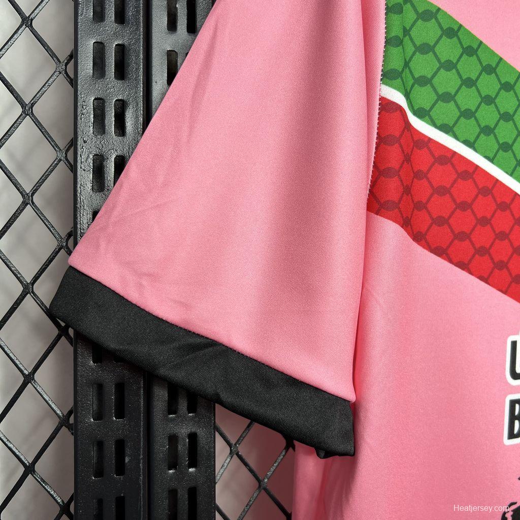 2024/25 CD Palestino Pink Graffiti Jersey