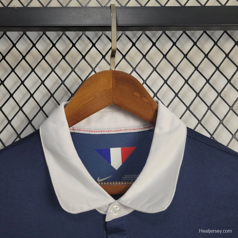 2014 Retro France Home Jersey