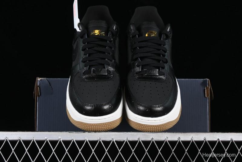 Nike Air Force 1 '07 Low Casual Sneakers with Full-Length Honeycomb Air Cushion - DZ2708-002