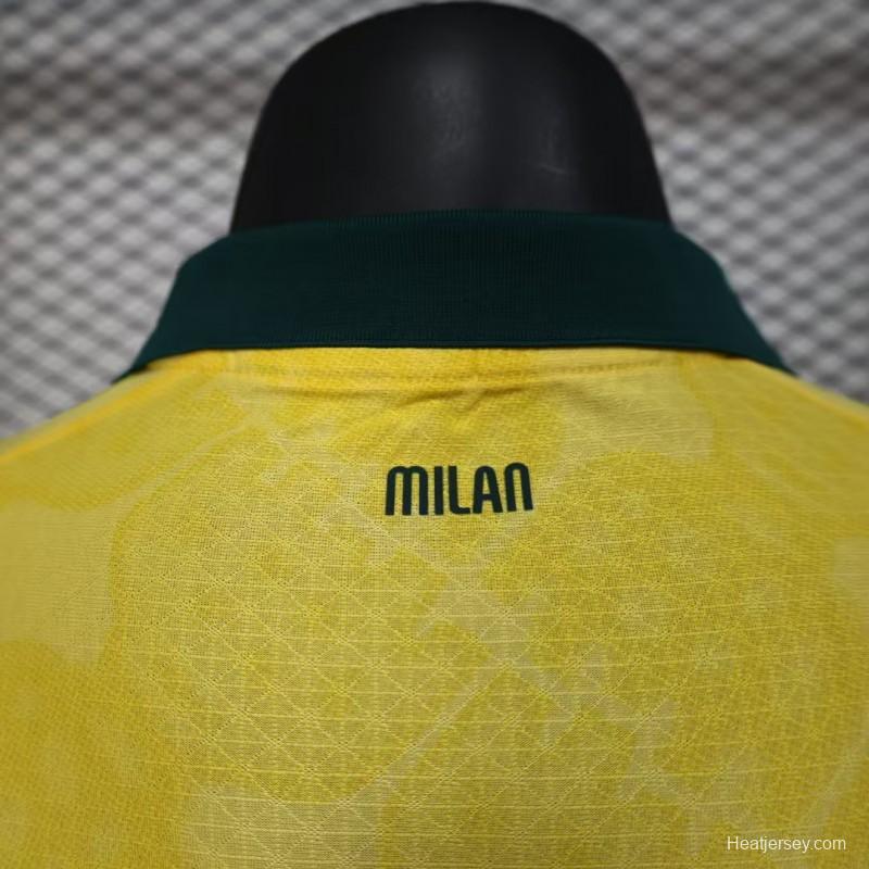 Player Version 25/26 AC Milan Third YeYellow Jersey