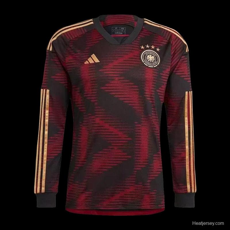 2022 Germany Home Long Sleeve Jersey