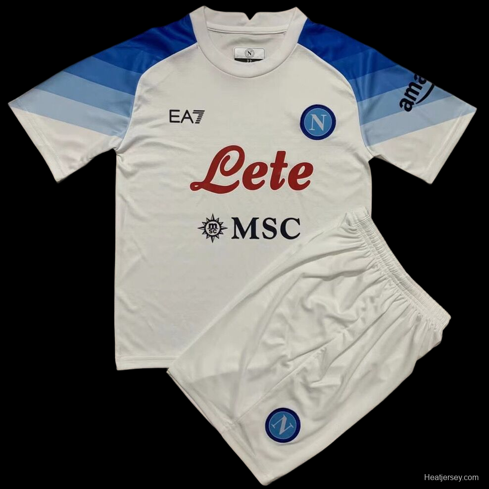 22/23 Kids EA7 Napoli Away