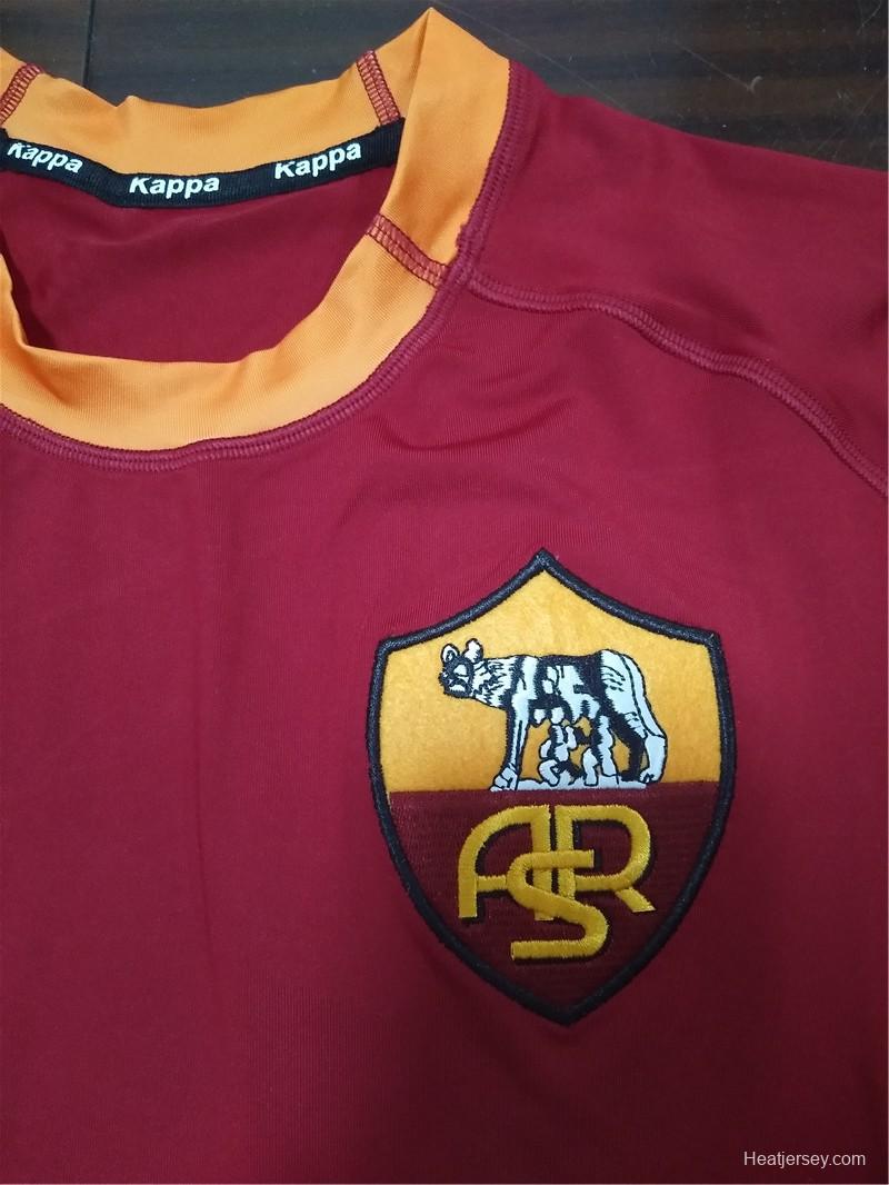 Retro 00/01 AS Roma Home Jersey