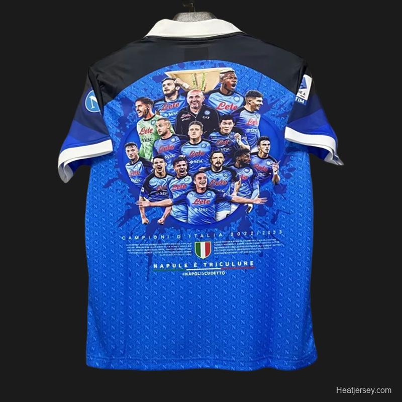 22/23 Napoli Home Champion Special Jersey