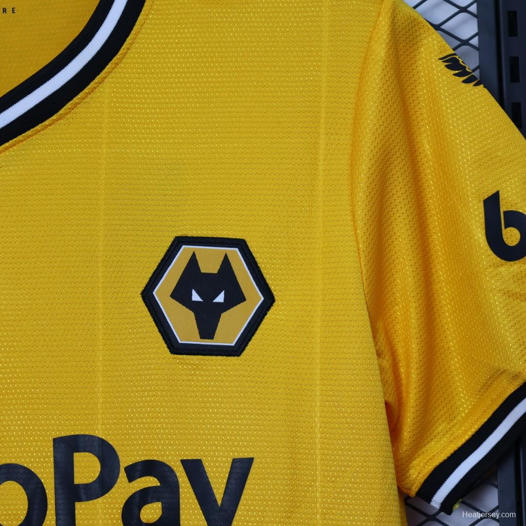 23/24 Wolverhampton Wanderers Home Jersey