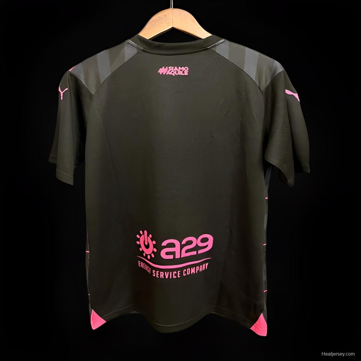 23/24 Palermo Third Black Jersey