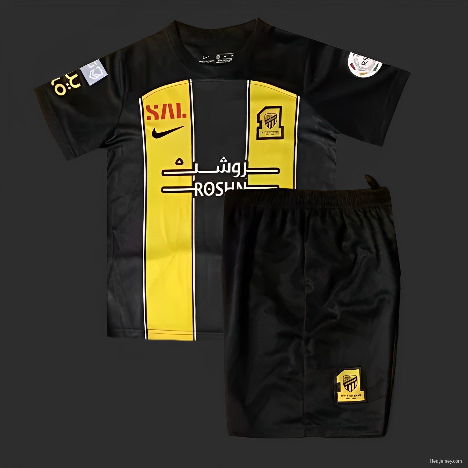 23/24 Kids Al-Ittihad Home Jersey