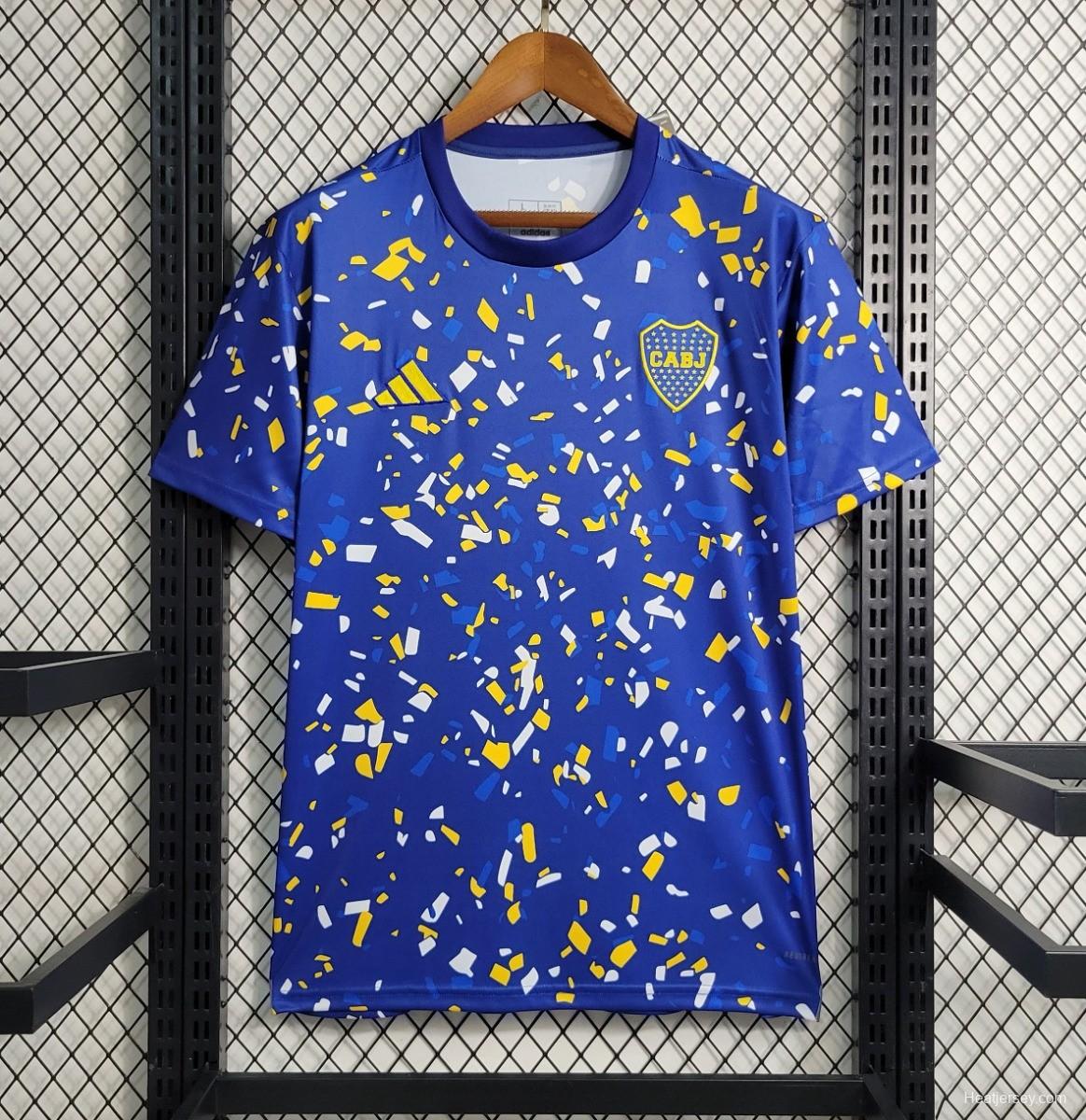 23/24 Boca Juniors Blue Training Jersey