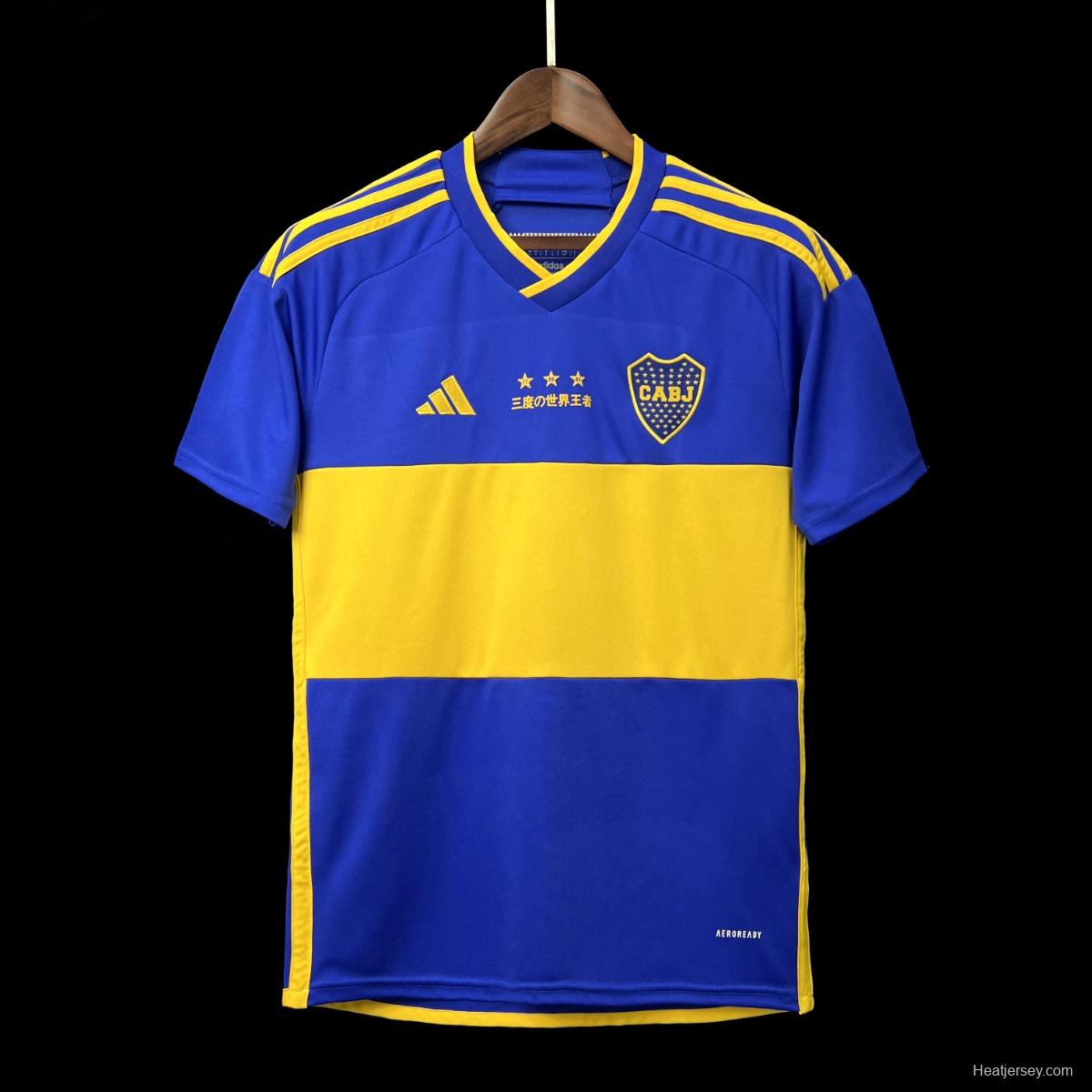 23/24 Boca Juniors Home Anniversary Jersey