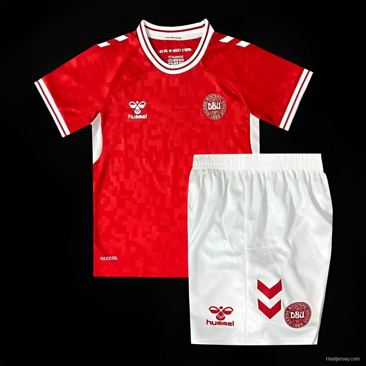 2024 Kids Denmark Home Jersey