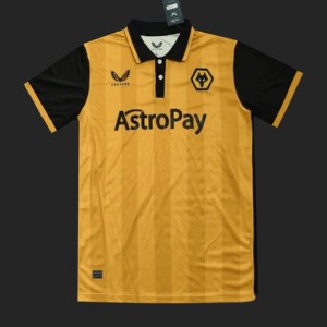 23/24 Wolverhampton Wanderers Yellow POLO Jersey