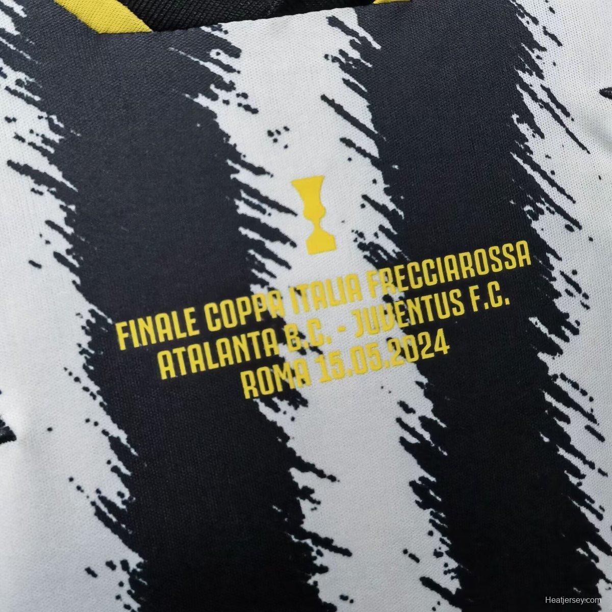 23/24 Juventus Home Coppa Italia Final Jersey