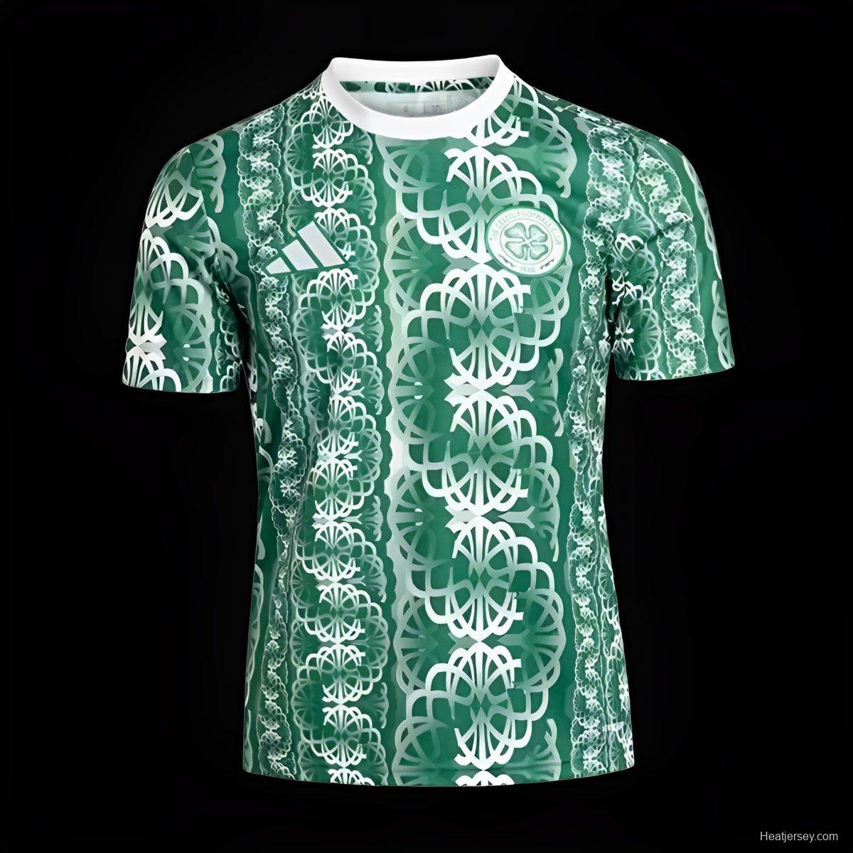 24/25 Celtic Green Pre-Match Jersey