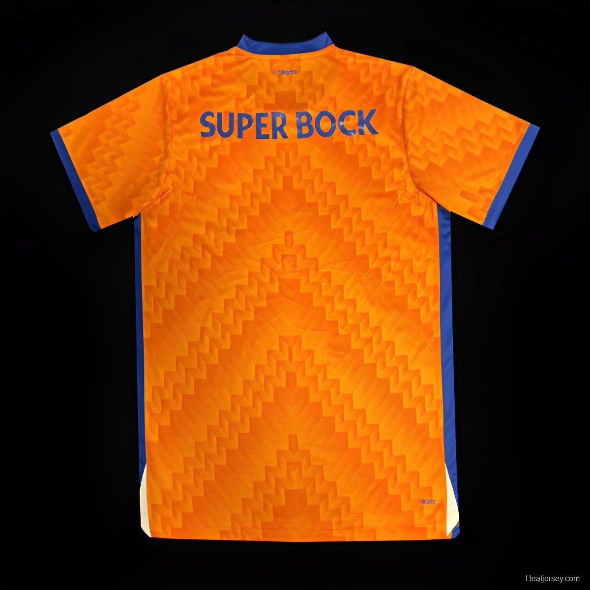 24/25 Porto Away Orange Jersey