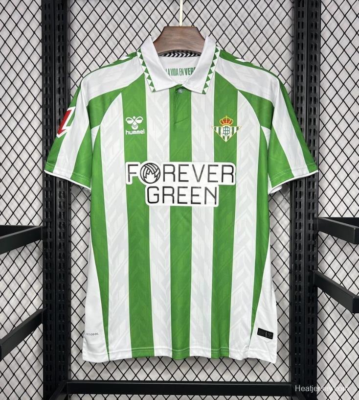 24/25 Real Betis Home Jersey