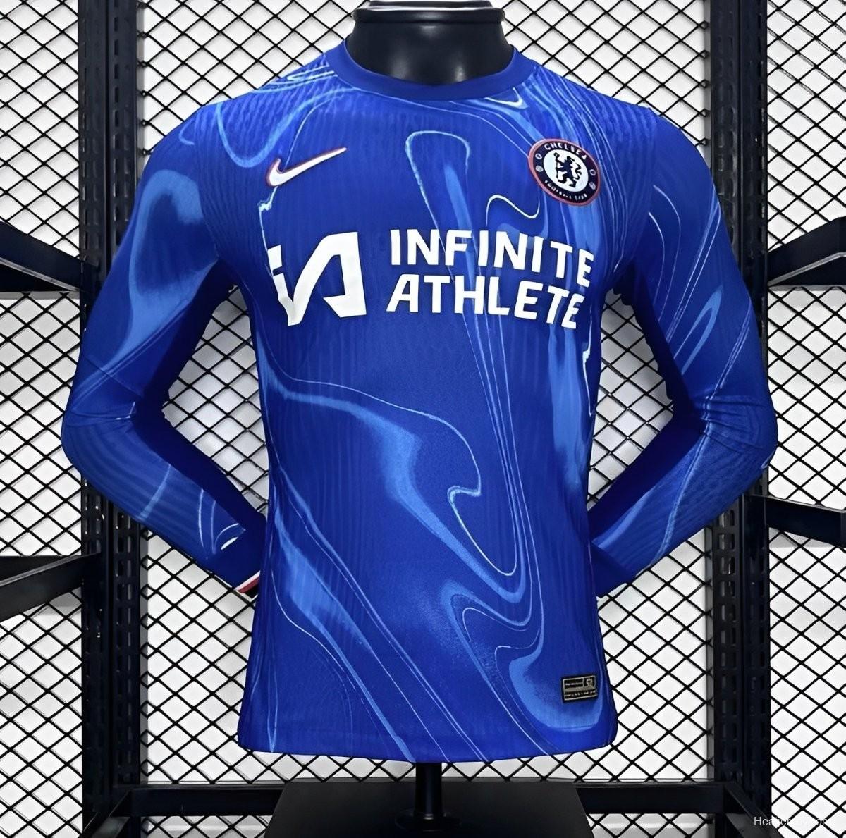 Player Version 24/25 Chelsea Home Long Sleeve Jersey