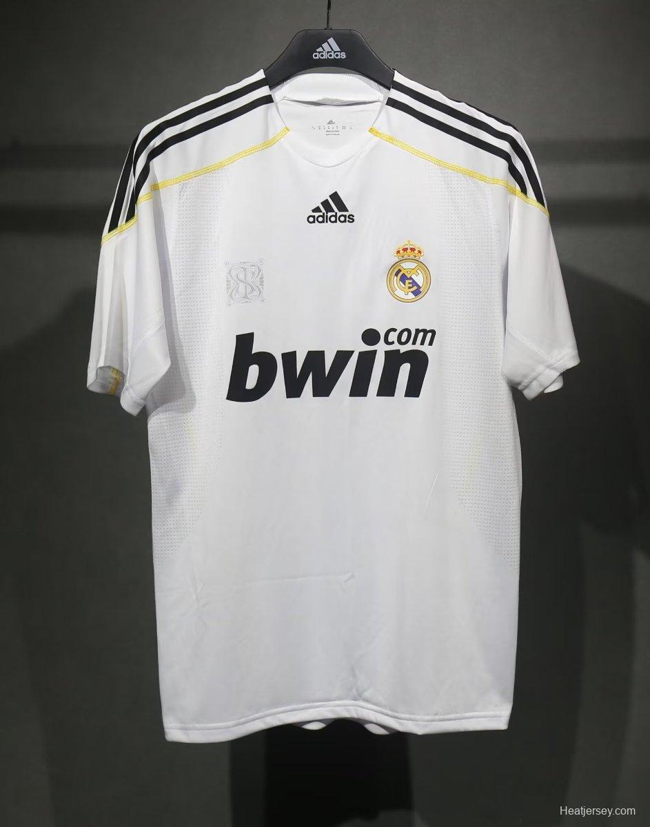 Player Version Retro 09/10 Real Madrid Home Jersey