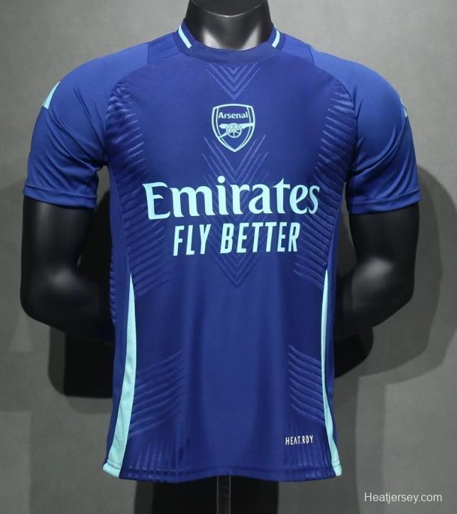 Player Version 24/25 Arsenal Blue Pre-Match Jersey