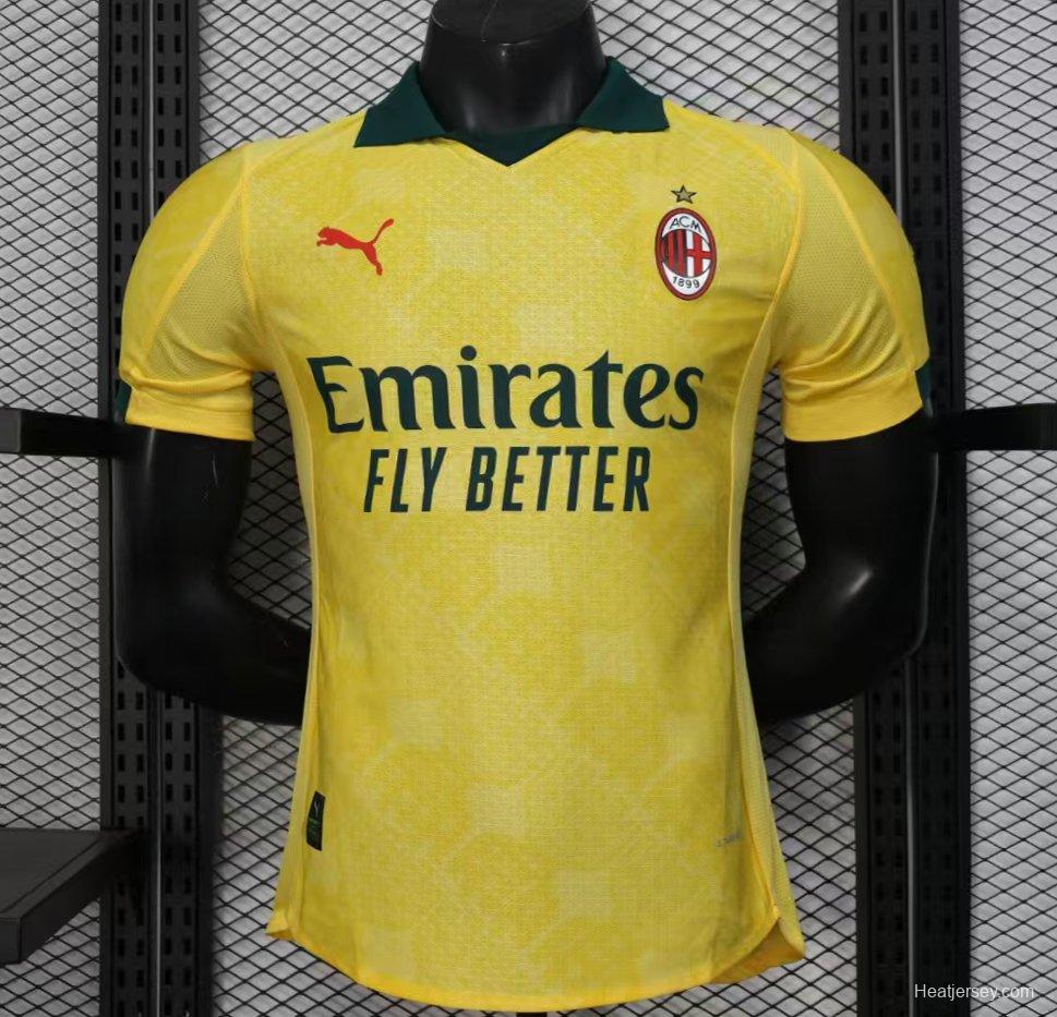 Player Version 25/26 AC Milan Third YeYellow Jersey