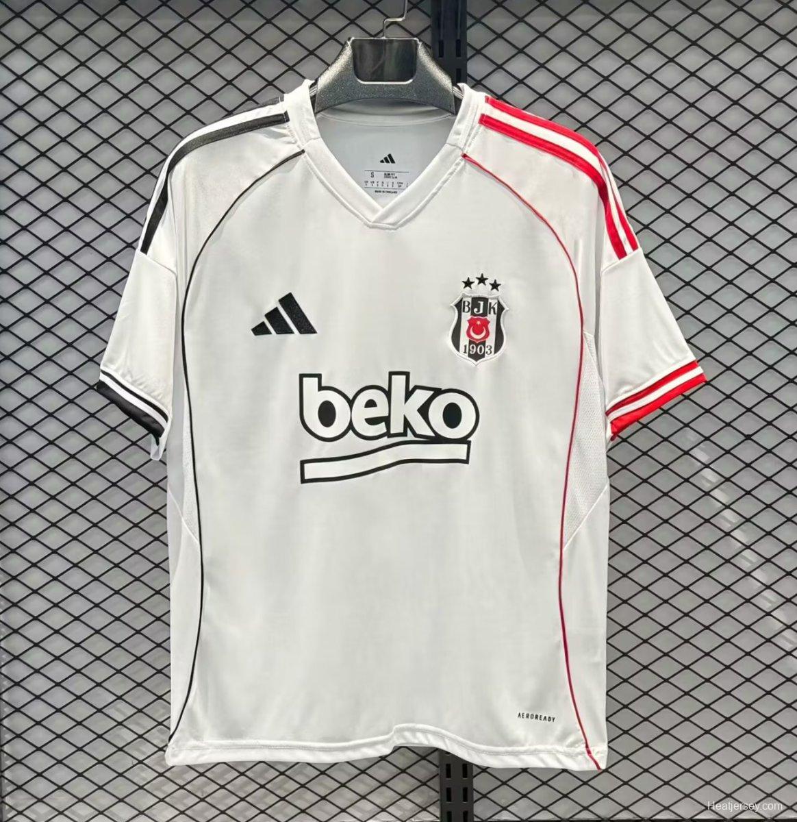 25/26 Besiktas Away White Jersey
